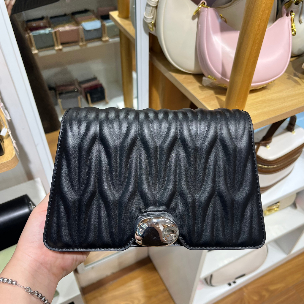 Túi đeo chéo, đeo vai xếp li nổi - Hàng loại 1 - HD254 23x14x8 cm