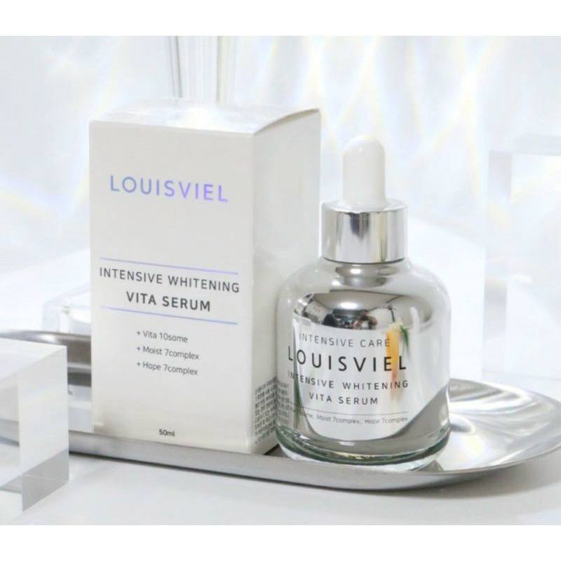 Huyết Thanh Dưỡng Trắng Xóa Tàn Nhang Mờ Thâm Nám Serum LouisViel 50ml
