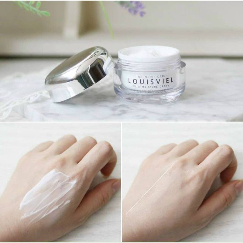 Kem Dưỡng Trắng Chống Lão Hóa Xóa Nhăn Mờ Thâm Nám Intensive Whitening Vita Moisture Cream LouisViel 50ml