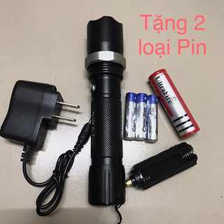 Đèn Pin Police USA Siêu Sáng 001 CREE Q5 nhập khẩu Thái lan với vỏ hợp kim nhôm và 3 chế độ sáng, cực mạnh, mạnh,nháy