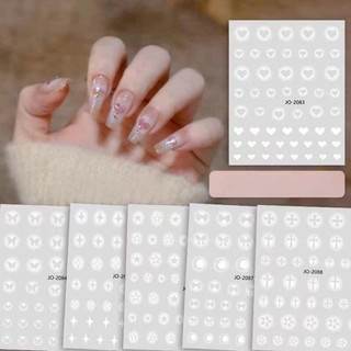 Miếng dán móng tay 3D nail sticker mẫu stick ombre, stick dán hình omber