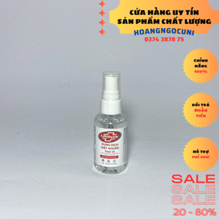 Lifebuoy gel rửa tay khô hoặc dạng xịt có móc cài và chai treo 50ml