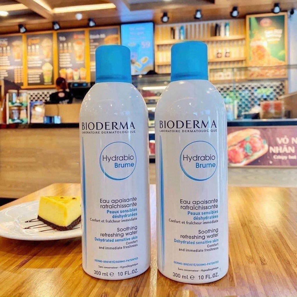 Xịt Khoáng Bioderma Hydrabio Brume Soothing Refreshing 300ml