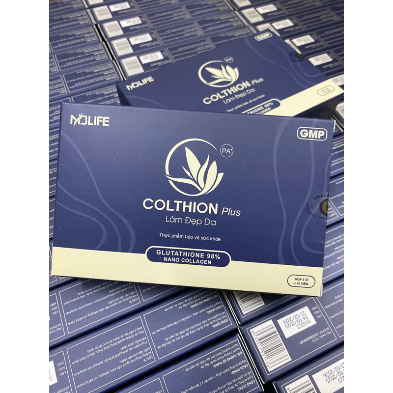 Viên uống trắng da Glutathione Colthion Plus làm trắng da chống lão hóa