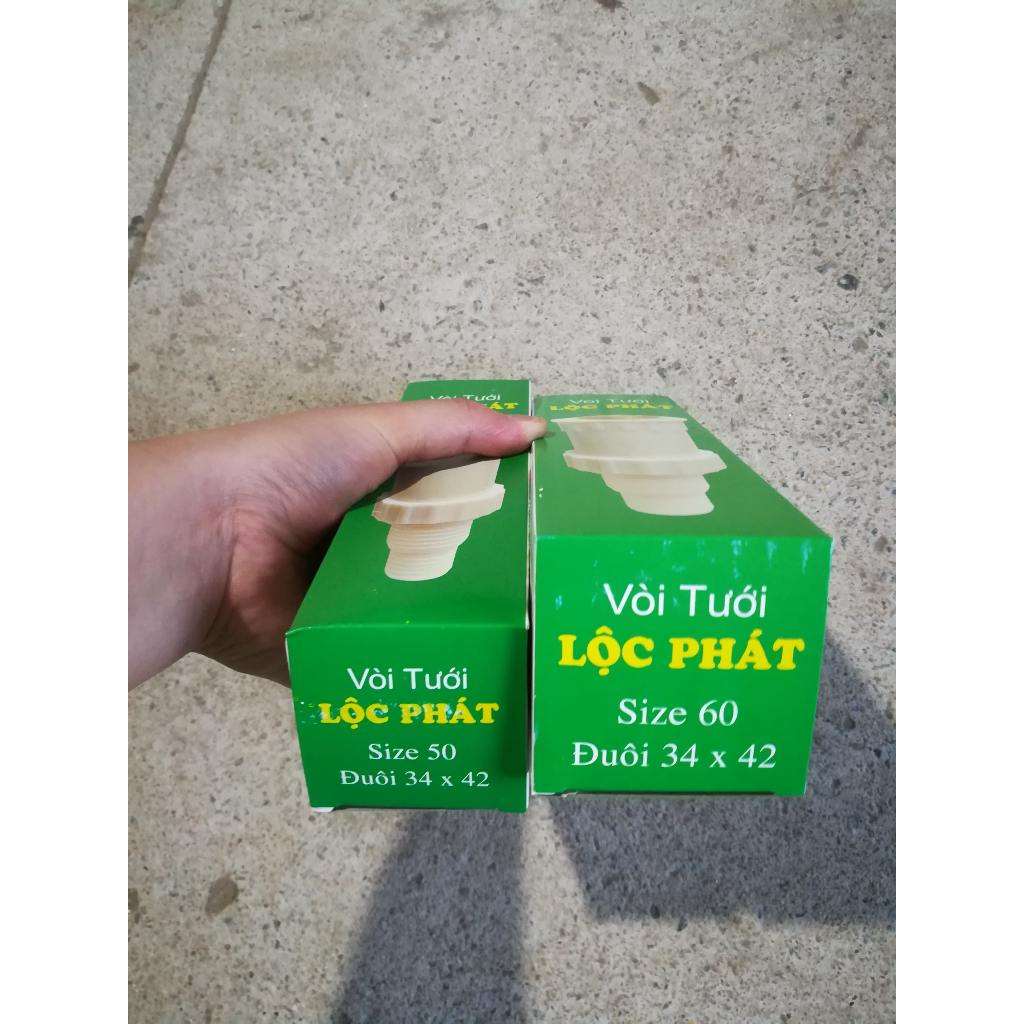 Vòi tưới thanh long, tưới cây trồng, tắm heo, tắm bò, kích thước đuôi 42x34 size 50, size 60 đầu đồng LỘC PHÁT