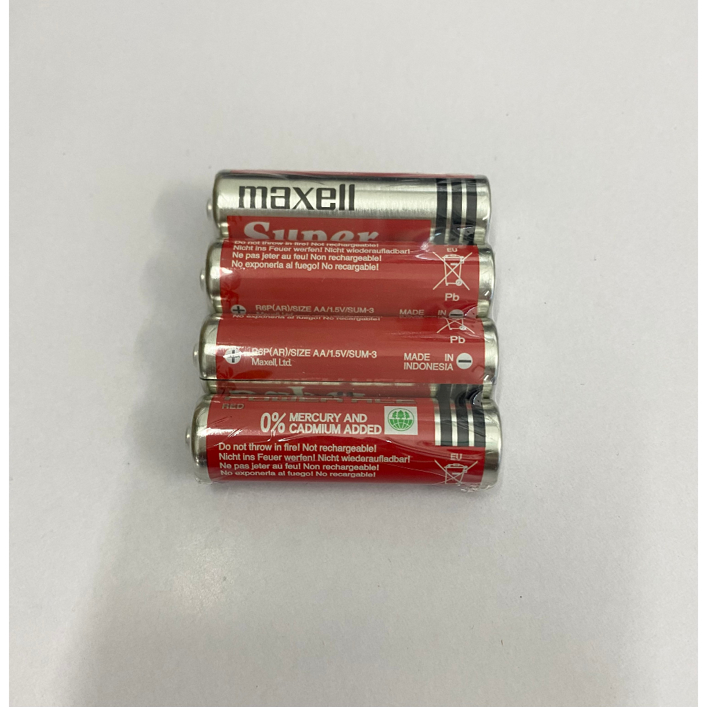 Pin Chuột Không Dây Maxell AA Vỉ 4 Viên