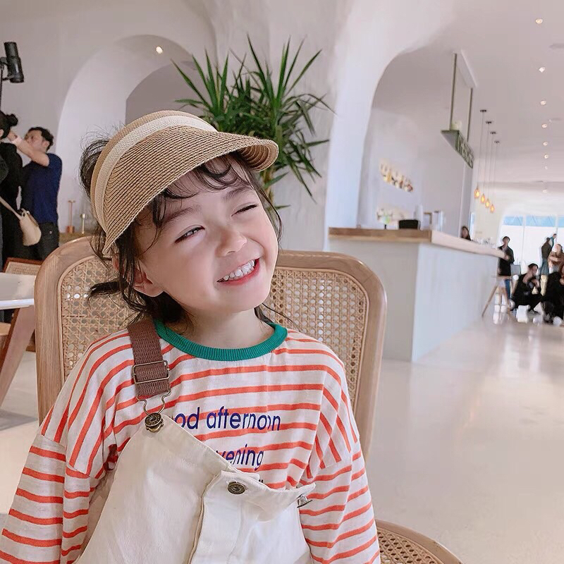 Mũ nón cói đi biển che nắng cho mẹ và bé cực dễ thương