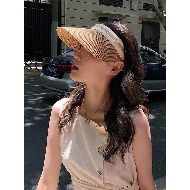 Mũ nón cói đi biển che nắng cho mẹ và bé cực dễ thương