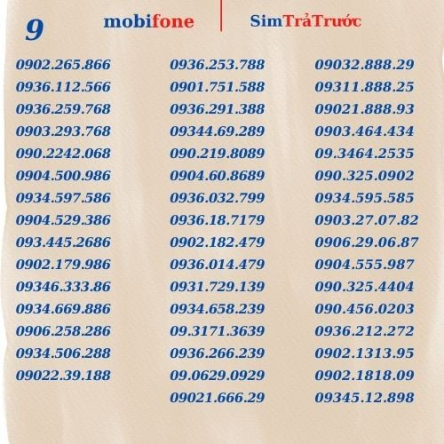 Sim 4G mobifone giá siêu rẻ , số đẹp, đăng ký gói cước c90n, c120n, c120 combo nghe goi , vao mạng.