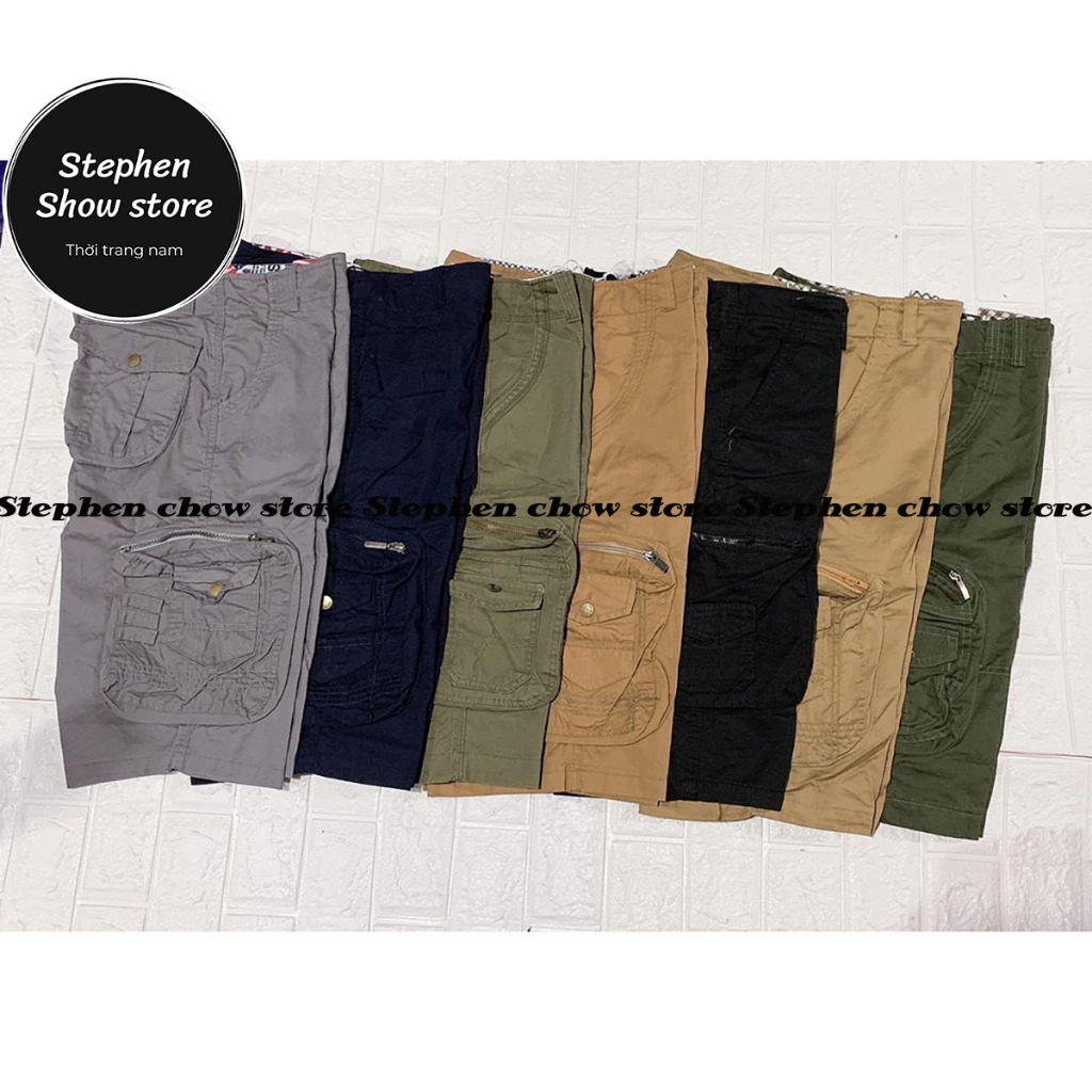 QUẦN SHORT NAM KAKI TÚI HỘP sai 27 đến sai 36 2023