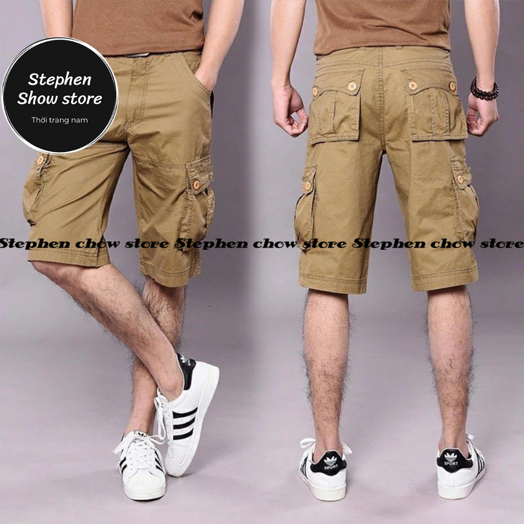 QUẦN SHORT NAM KAKI TÚI HỘP sai 27 đến sai 36 2023