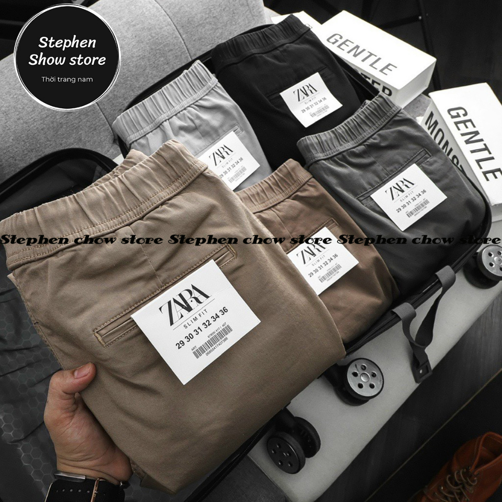 QUẦN JOGGER KAKI NAM CO DÃN CAO CẤP GIÁ SĨ HÀNG XUẤT KHẨU VẢI XỊN  JG0769