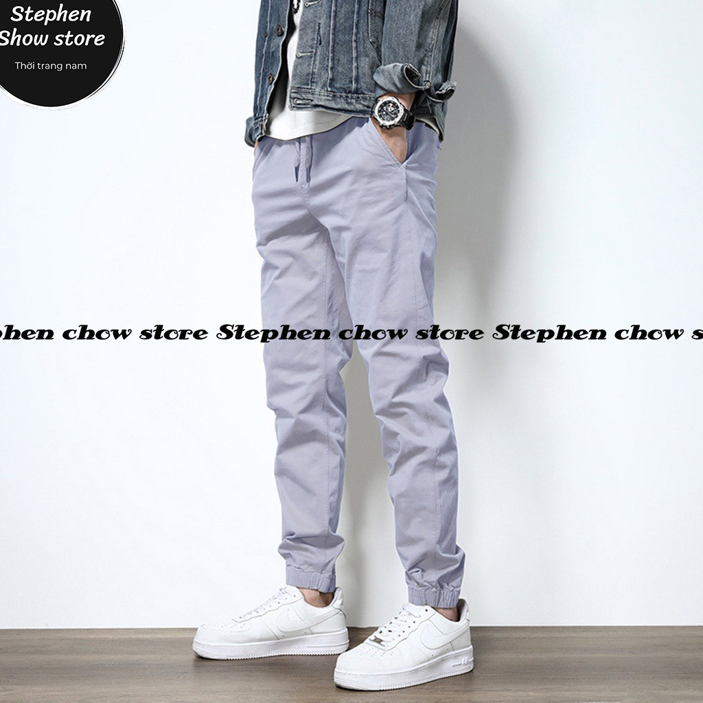 QUẦN JOGGER KAKI NAM CO DÃN CAO CẤP GIÁ SĨ HÀNG XUẤT KHẨU VẢI XỊN  JG0769