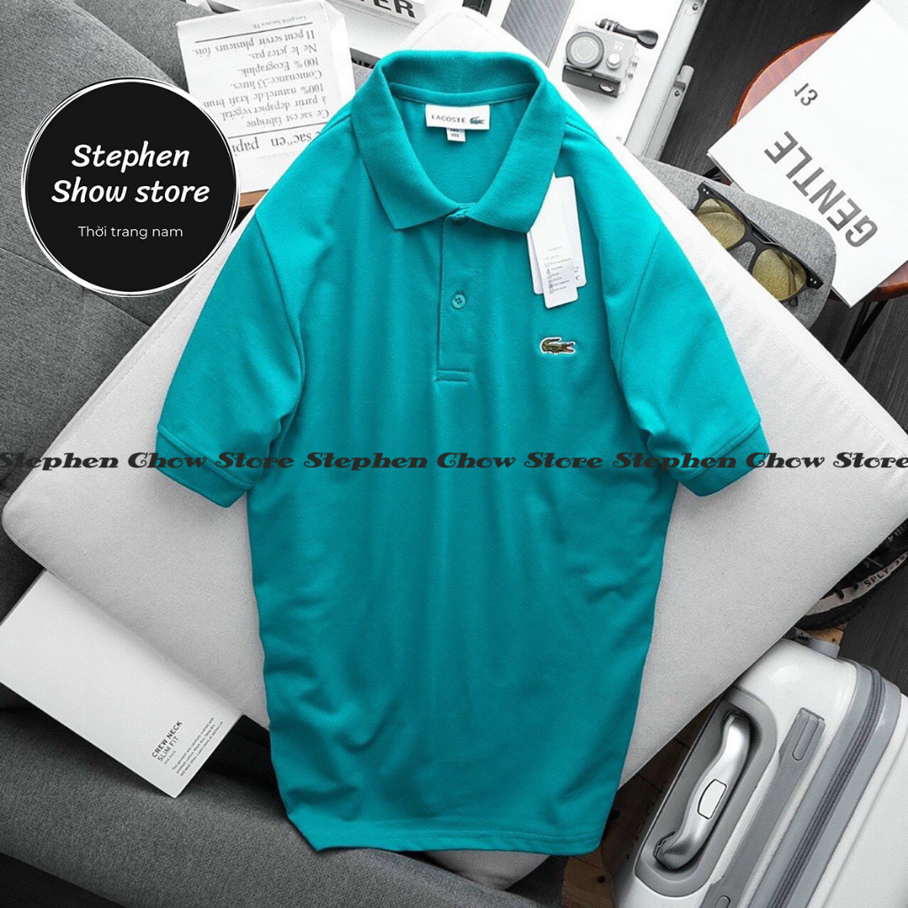 Áo Thun Nam Cá sấu cao cấp thiết kế cổ bẻ có LOGO thêu size M đến 4xl C007 2022