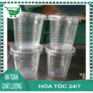 Combo 50 ly +50 nắp ly 140 ml