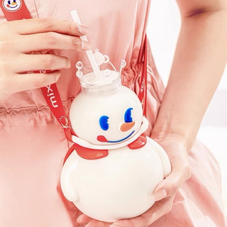 Bình Mixue Tuyết Vương hai màu Đỏ hàng chính hãng
