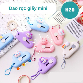 Dao rọc giấy mini đám mây, dao cà rốt dễ thương