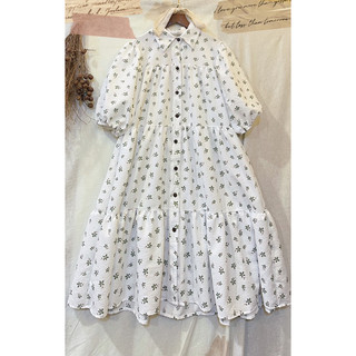 Đầm Baby Doll Gà vintage xoè tầng