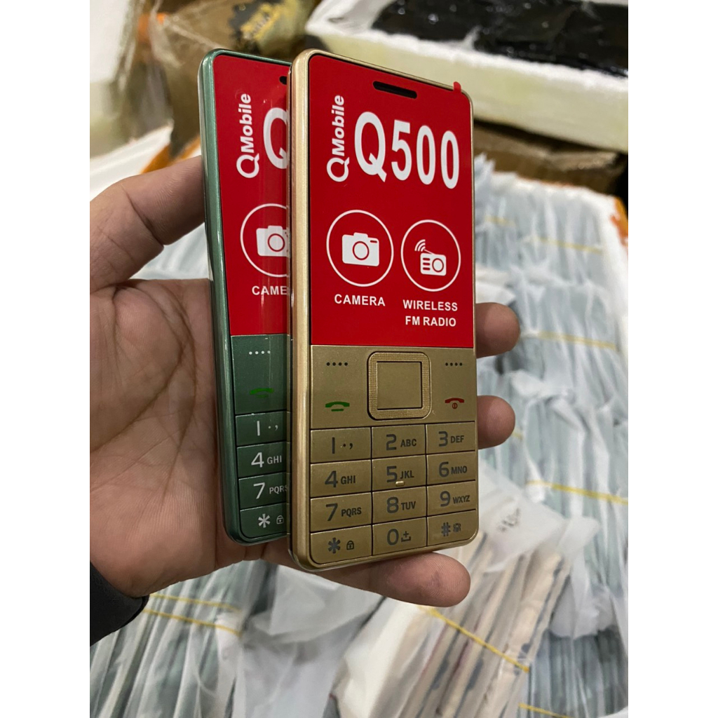 Điện thoại Q500 Qmobile, ,loa to,pin trâu,sóng khỏa-BH 12T