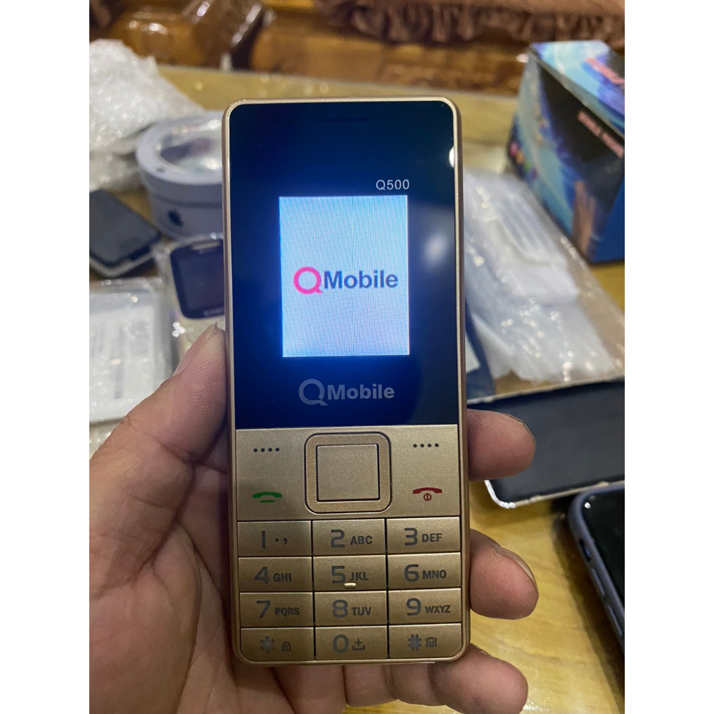 Điện thoại Q500 Qmobile, ,loa to,pin trâu,sóng khỏa-BH 12T