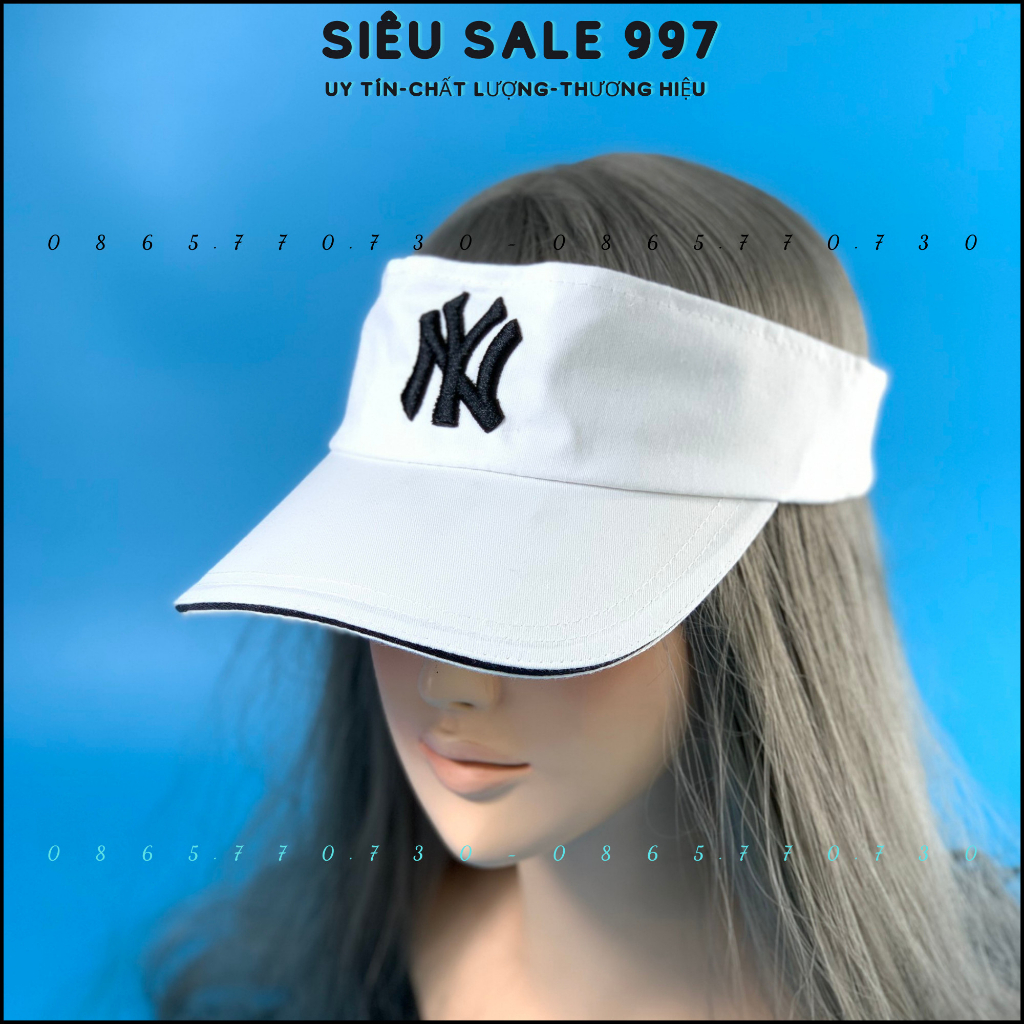 Nón Thể Thao Nữa Đầu N - Y Cá Tính, Mũ Thời Trang Nam Nữ Unisex Form Đẹp