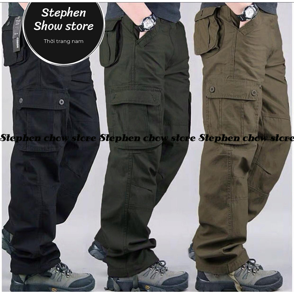 QUẦN DÀI KAKI TÚI HỘP NAM THỜI TRANG GIÁ SỈ SAI 28 ĐẾN SAI 36 hình thật + clip ZYT88