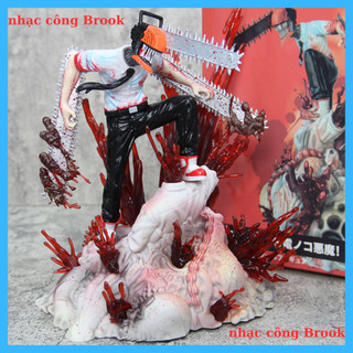 Mô Hình Chainsaw Man cao 26cm full box Figure Anime Manga Chainsaw Man trang trí phòng học