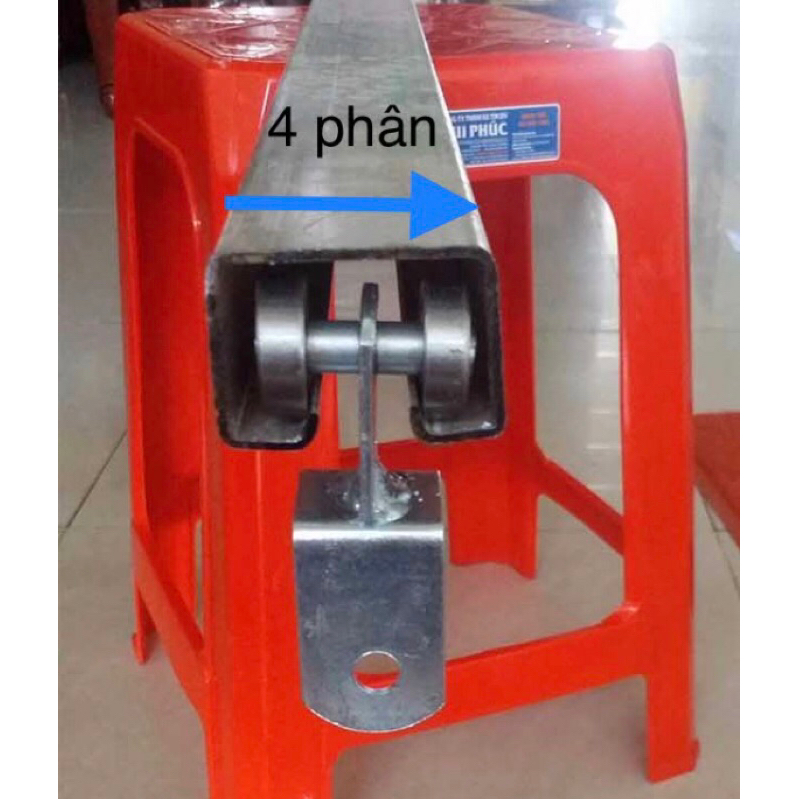 Combo 10 bánh xe mái bạt xếp - U 2 phân - máng 4 phân