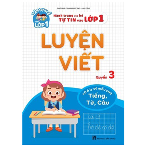 Sách - Combo Luyện Viết Hành Trang và Tâm Thế Cho Bé Vào Lớp 1