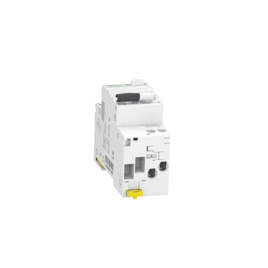 Cầu dao tích hợp chống dòng rò Schneider A9D31616 - Acti9 RCBO, 1P+N, 16A, 6kA, 30mA