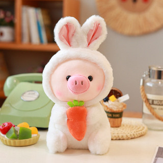 Gấu bông cute mini heo cosplay thỏ - Quà tặng dễ thương