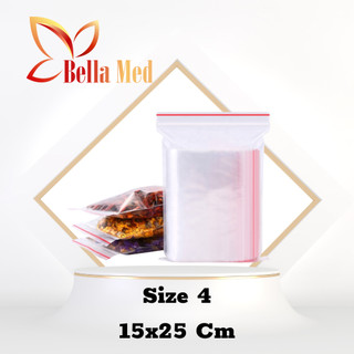 túi zip chỉ đỏ đựng thực phẩm 1kg