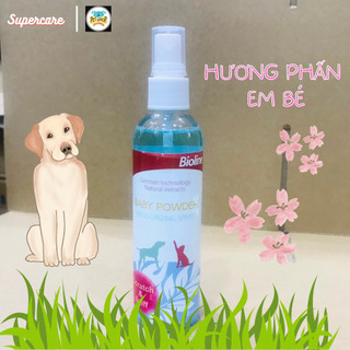 Nước hoa chó mèo bioline 118ml