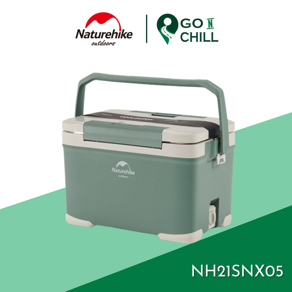 Thùng giữ nhiệt Glamping, thùng đá dã ngoại camping Naturehike NH21SNX05