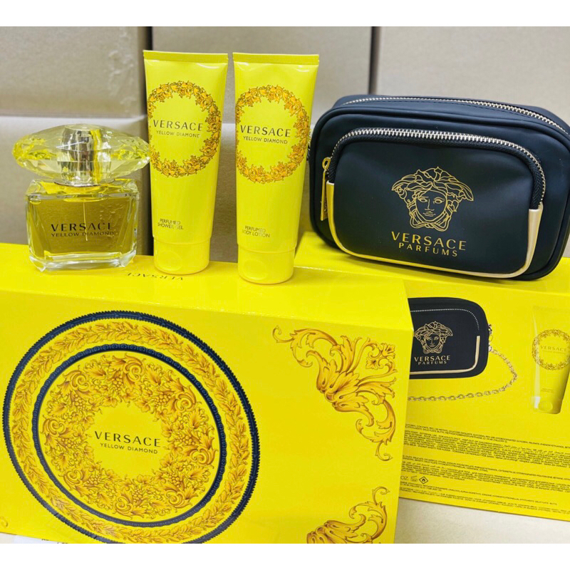 Set nước hoa Versace Yellow Diamond EDT 90ml