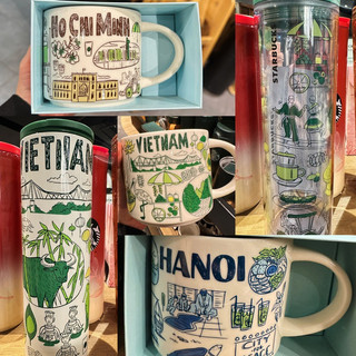 Bình/Cốc Sứ Starbucks Vietnam Chính Hãng Been There