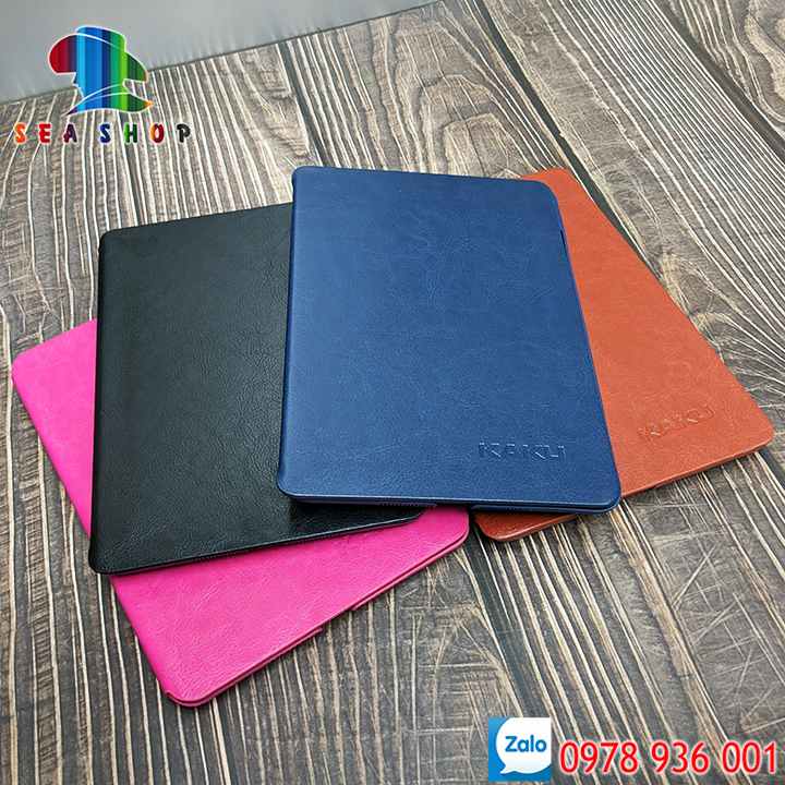 Bao da Samsung Tab A7 10.4 inch SM-T500 T505 hiệu Kaku - có chức năng chống điện thoại xem phim - Thiết kế cổ điển