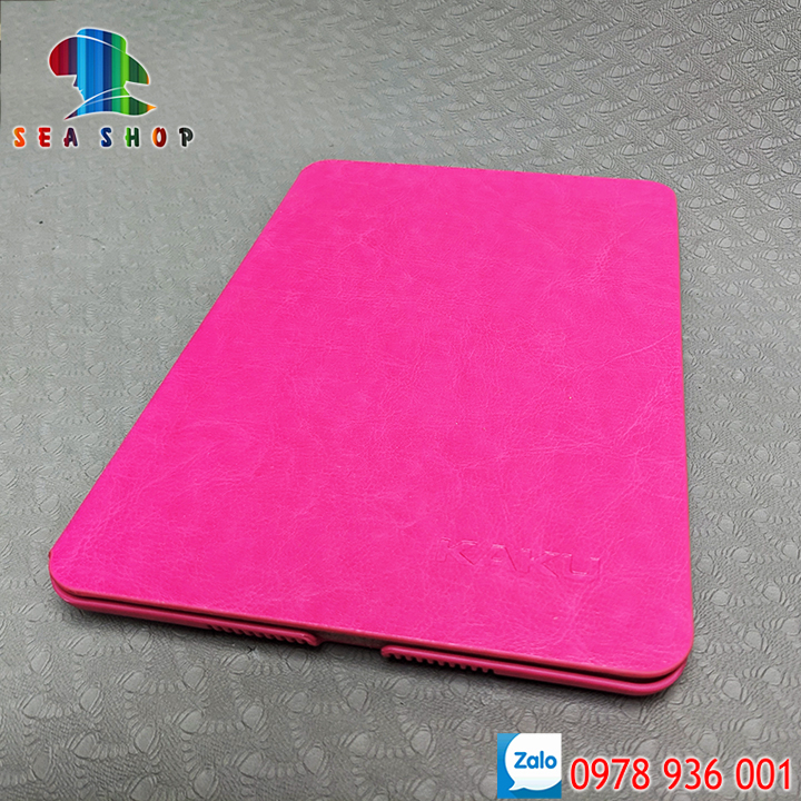 Bao da Samsung Tab A7 10.4 inch SM-T500 T505 hiệu Kaku - có chức năng chống điện thoại xem phim - Thiết kế cổ điển