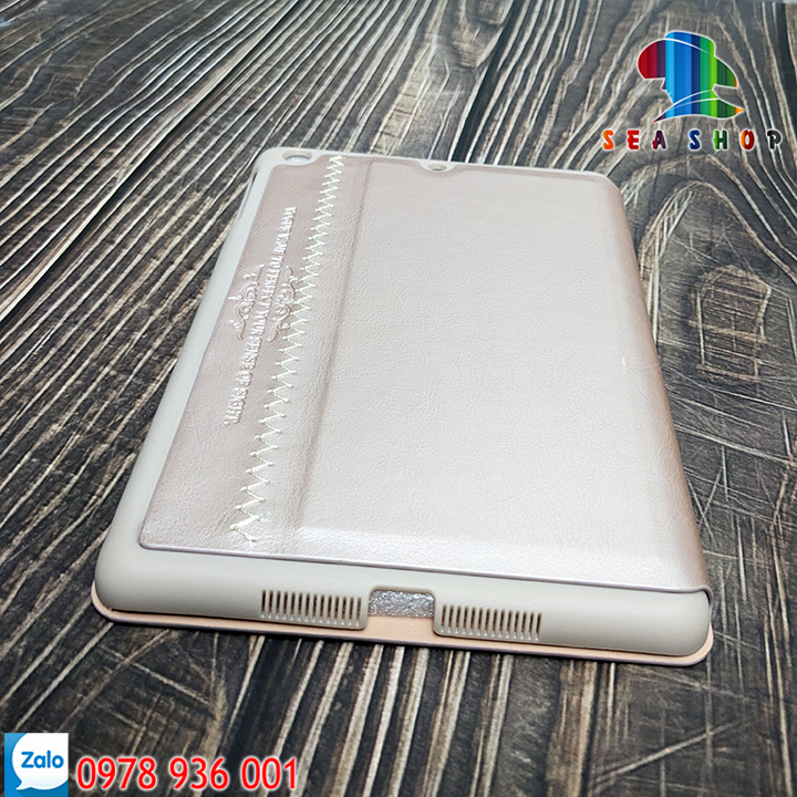 Bao da Samsung Tab A7 10.4 inch SM-T500 T505 hiệu Kaku - có chức năng chống điện thoại xem phim - Thiết kế cổ điển