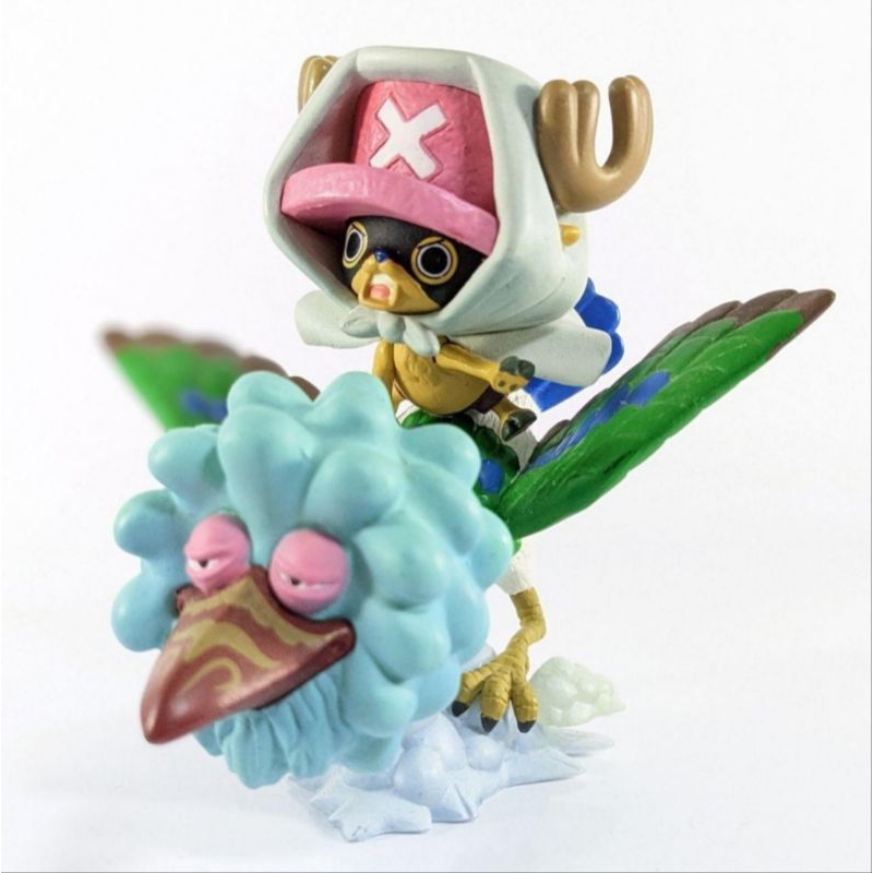 Mô hình One Piece - Chopper cưỡi chim ichiban kuji chính hãng
