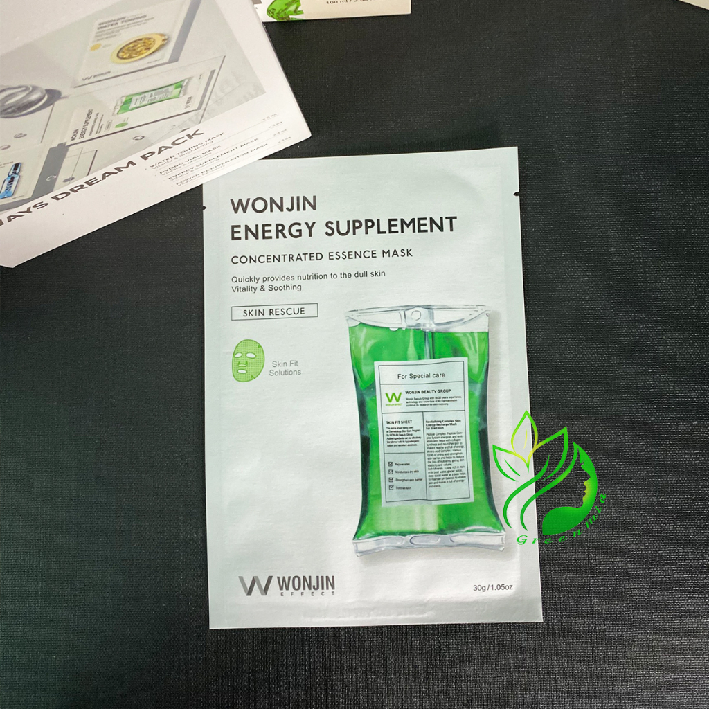 Mặt Nạ Wonjin Hàn Quốc Chính Hãng Wonjin Effect Edel Rejuvenation Nourising Supplement Hydro Rise Hyaluroni