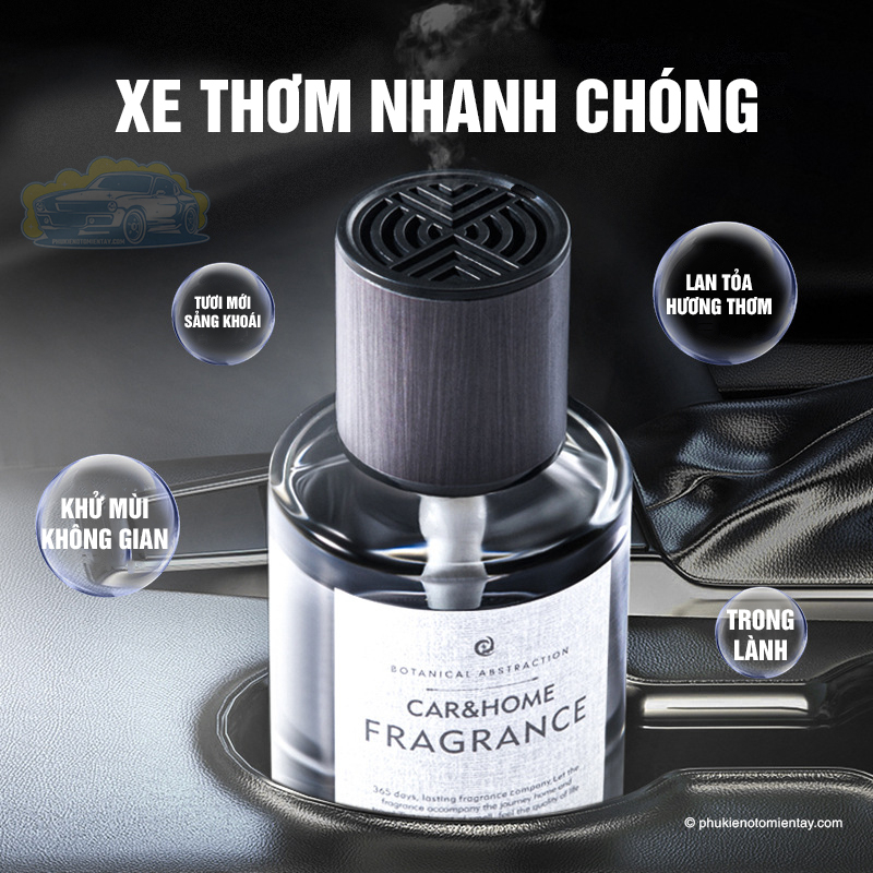 Nước Hoa Ô Tô Cao Cấp, Chuyên Dùng Cho Xe Hơi, Ô TÔ Khử Mùi Trang Trí Ô tô Chai Lớn 160ml 4