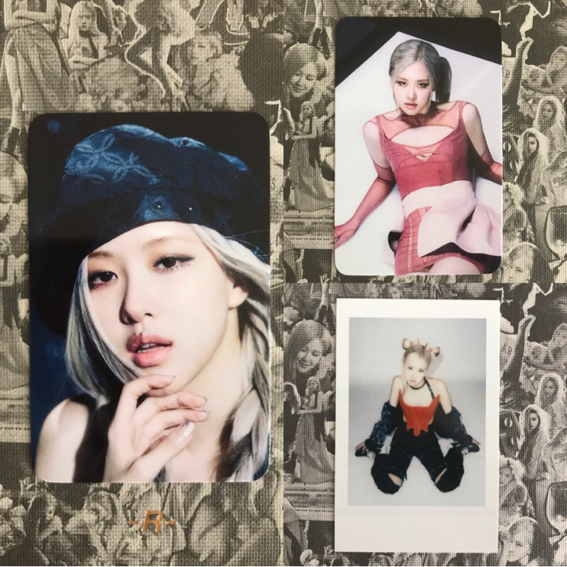 [Official+Toploader]Blackpink| Card Rosé Star River Album Born Pink