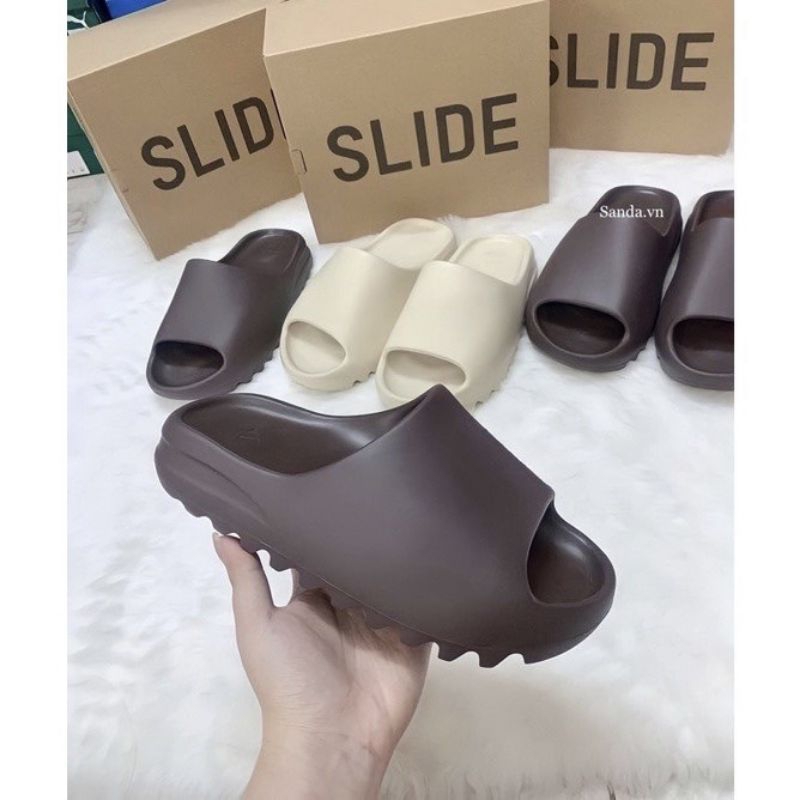 Dép Nam Nữ Đúc Nguyên khối Yz Slide _Mẫu Trơn