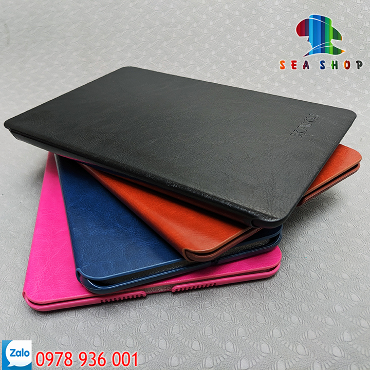 Bao da Samsung Tab A 10.1 inch SM-P580 hiệu Kaku - có chức năng chống điện thoại xem phim - Thiết kế cổ điển