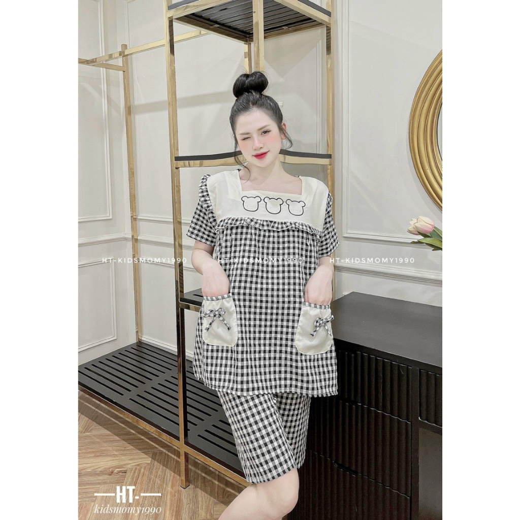 bộ đồ bầu 🌸 FREESHIP 🌸 bộ đồ bầu mặc nhà, Freesize từ 45 đến 70Kg