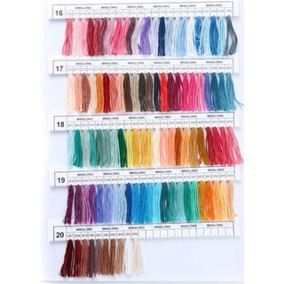 1kg chỉ thêu cotton