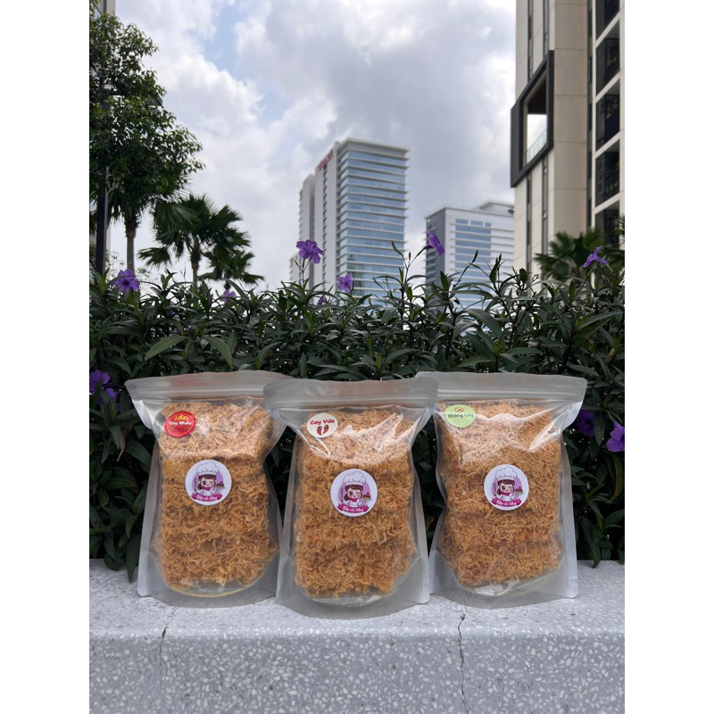 COMBO 1 KG (4 BỊCH) CƠM CHÁY SIÊU CHÀ BÔNG - LOẠI THƯỜNG