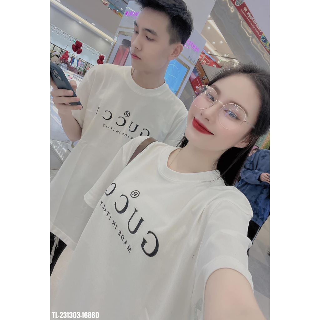 Áo Thun Nam cổ tròn,GUCCI huyền thoại,thun cotton cá sấu mềm thấm hút mồ hôi tốt 4 sz4