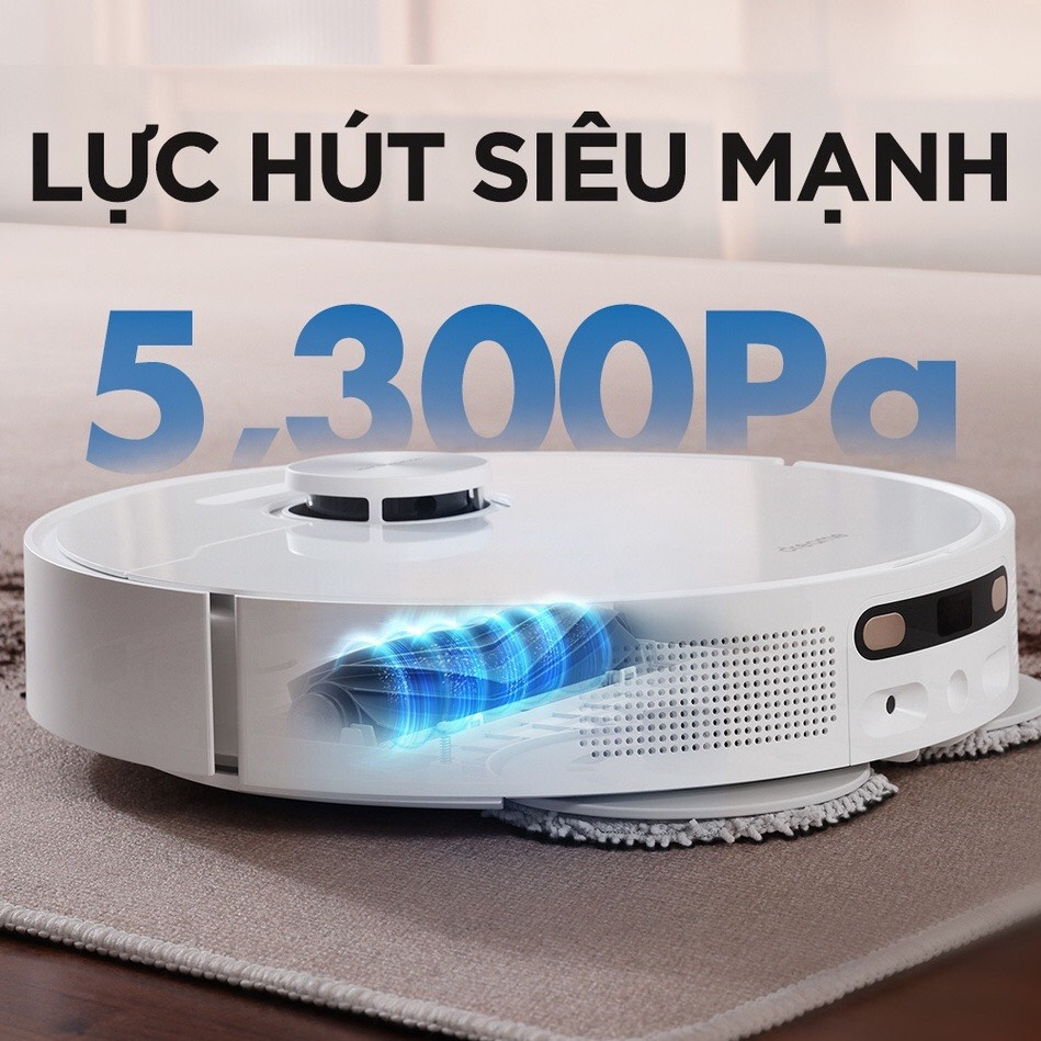 Robot Hút Bụi Lau Nhà Dreame S10, tự đổ rác, tự giặt giẻ sấy khô, kết nối app - Hàng chính hãng - Bảo Hành 24 Tháng | BigBuy360 - bigbuy360.vn